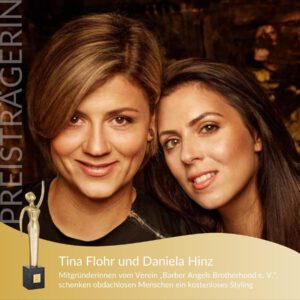 Barber Angels Brotherhood e.V goldene Bild der Frau